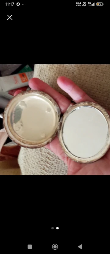 Vintage Floral Compact Mirror - photo 2