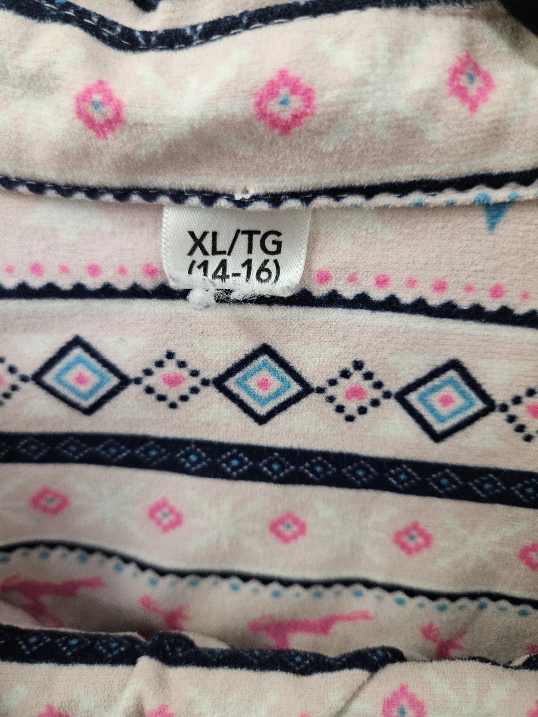 Girls Festive Fleece Pyjama Set XL/TG 14-16 - photo 2