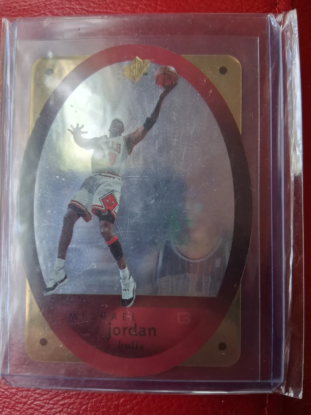 1996 Upper Deck SPx Michael Jordan Basketball Card - photo 2
