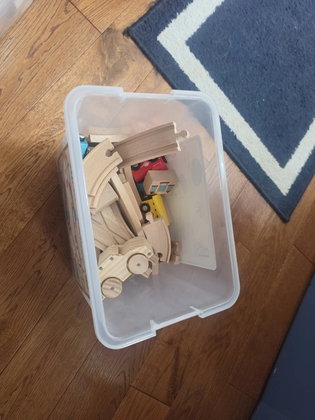 B. Toys Wood & Wheels Train Set - photo 2