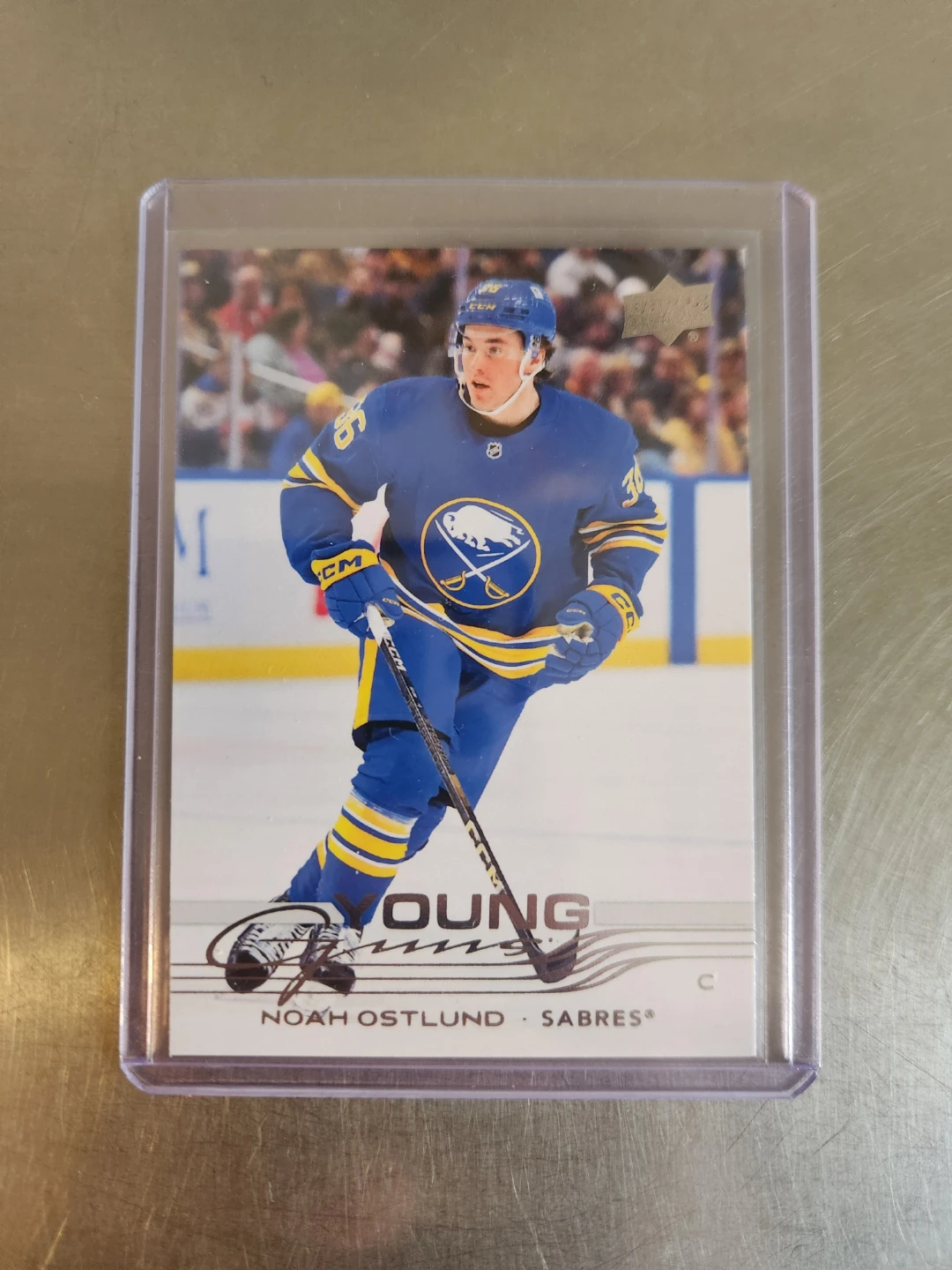 2025-26 Upper Deck Noah Ostlund Young Guns Hockey Card