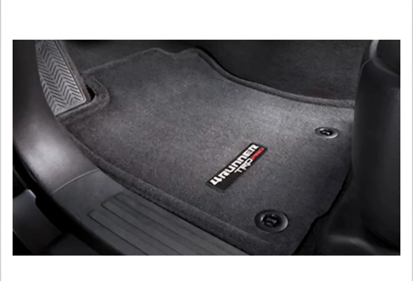 Toyota 4Runner TRD Black Floor Mats Set OEM 2013 - 2024 / NEW