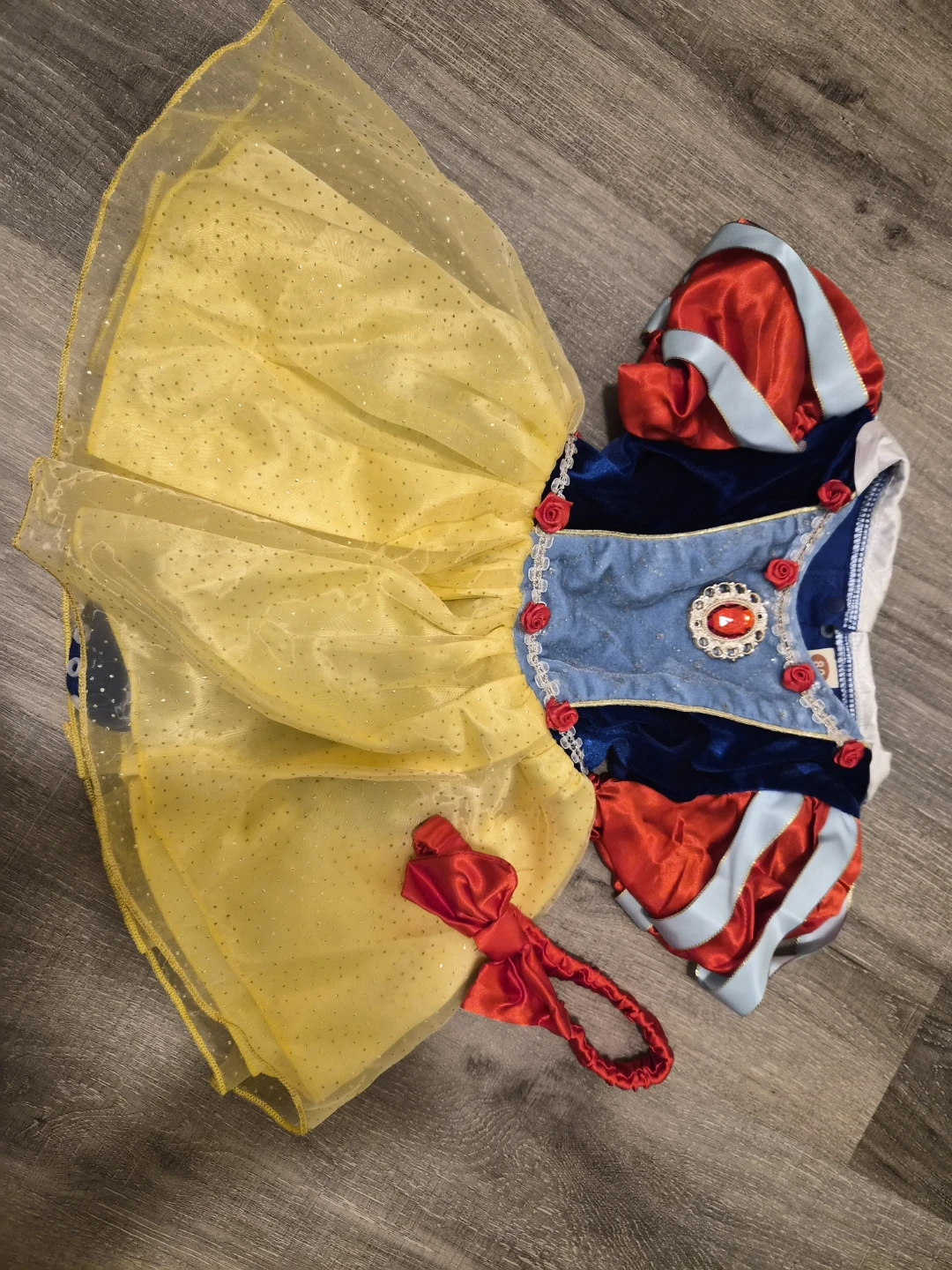 Baby Snow White Costume with Headband Size 80 - photo 2