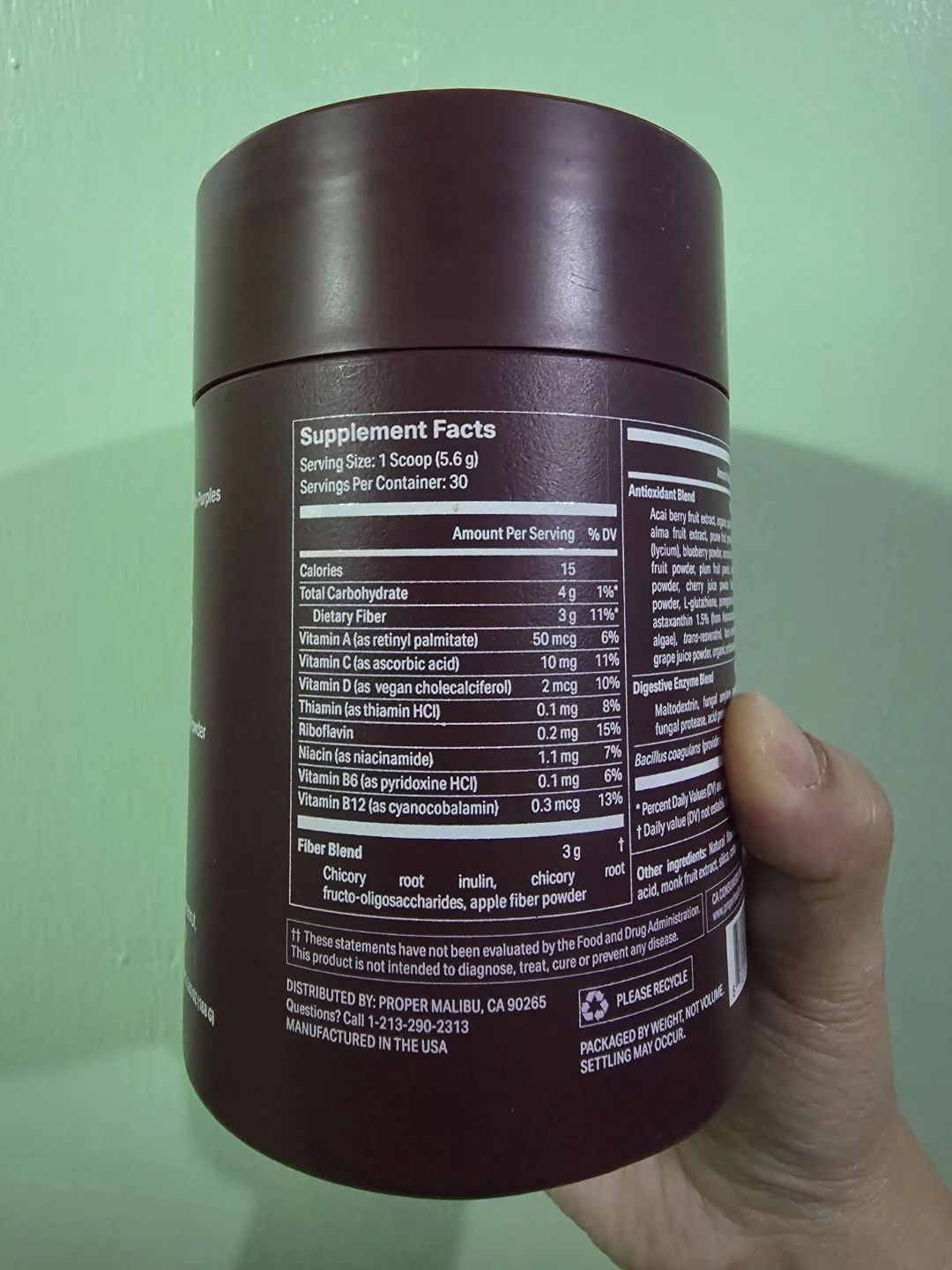 Proper The Purples Antioxidant Superfood Powder 🏈 - photo 3