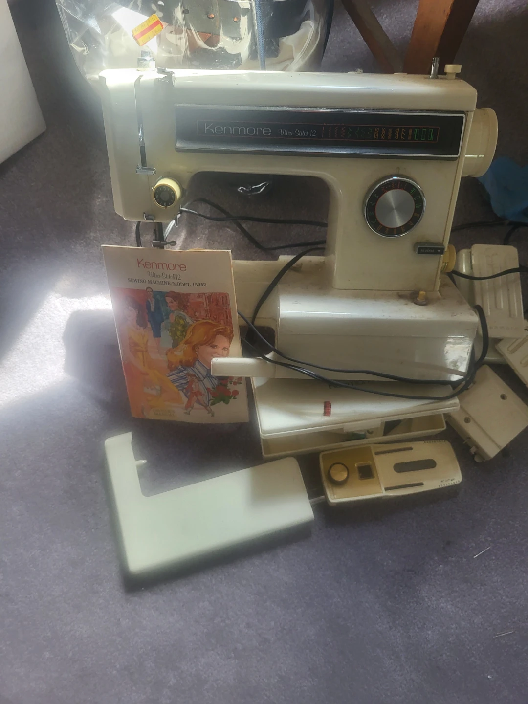 Sewing. Machine