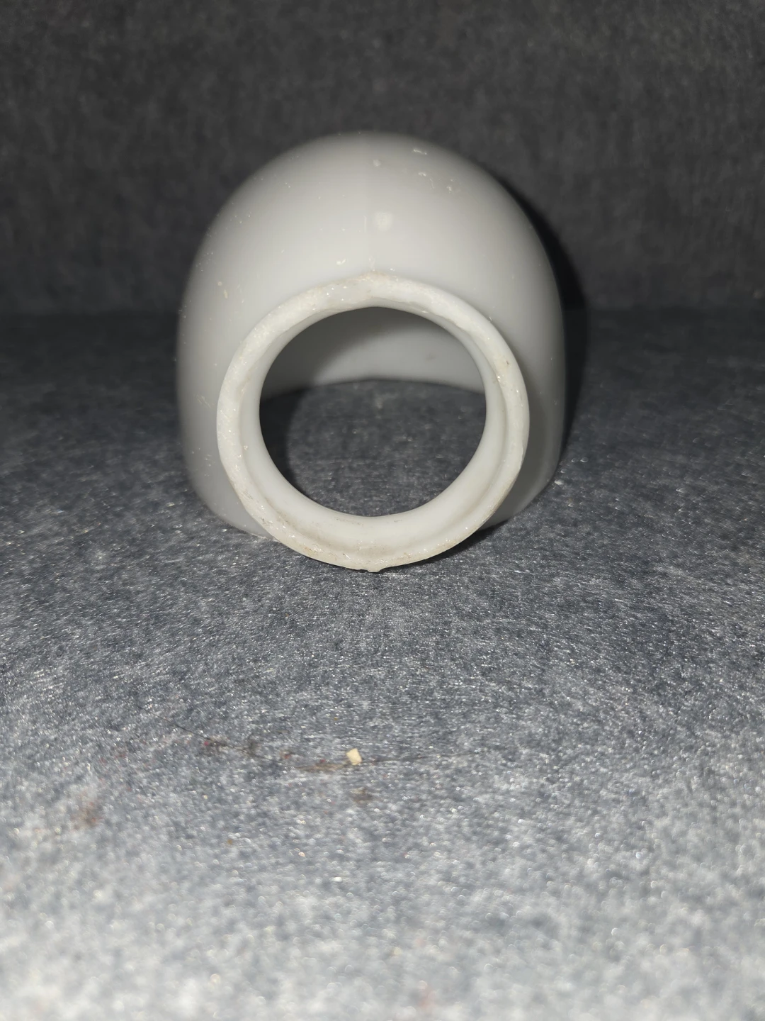 White Milk Glass Light Shade - photo 3