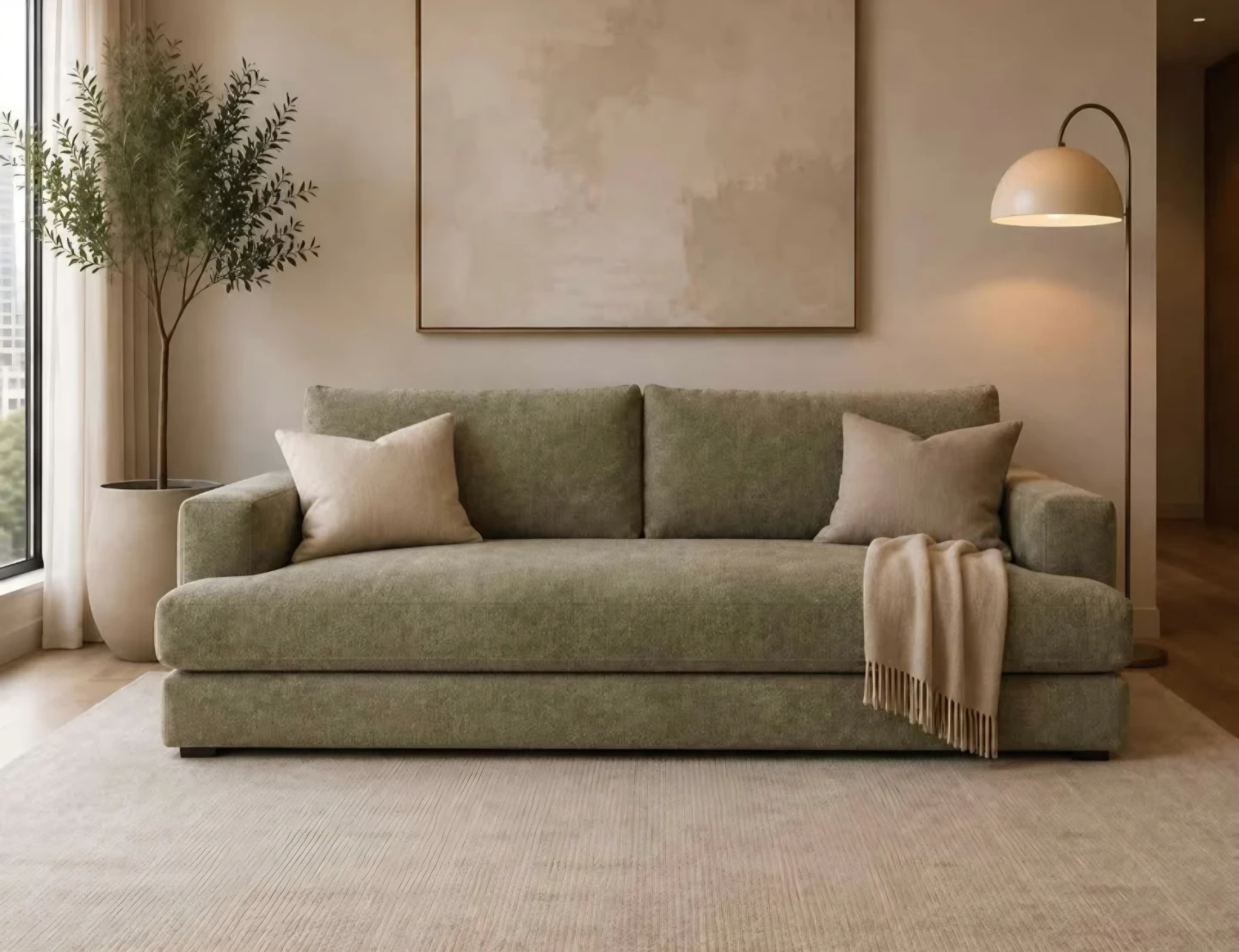 Sundays Good Company Sofa in Artichoke
