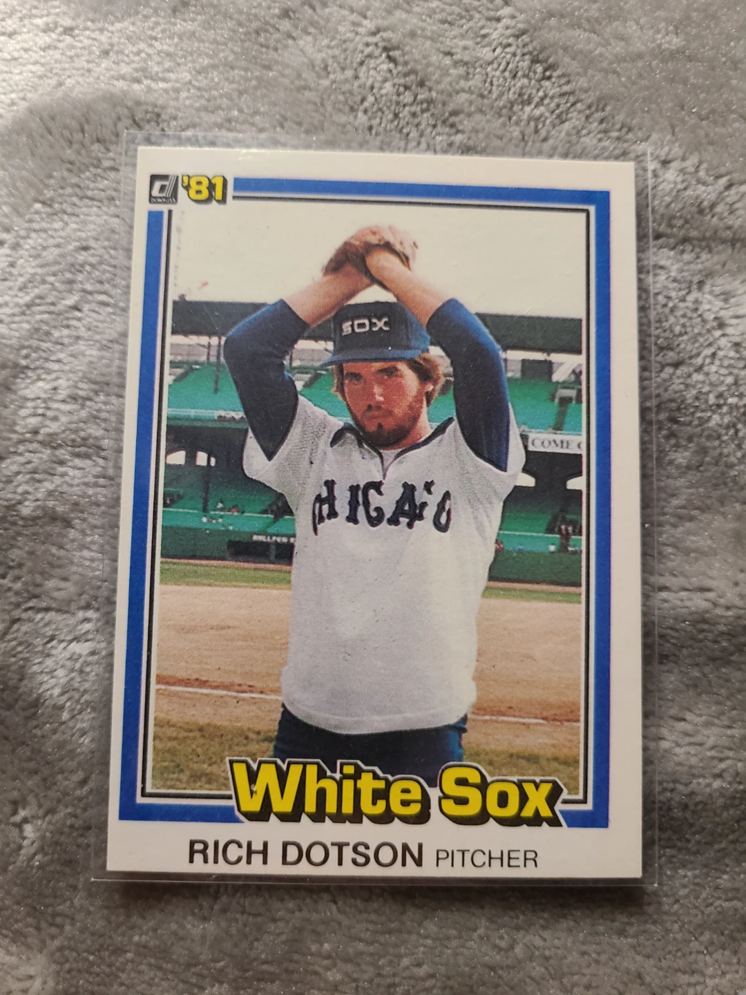 1981 Donruss Rich Dotson Baseball Card #280
