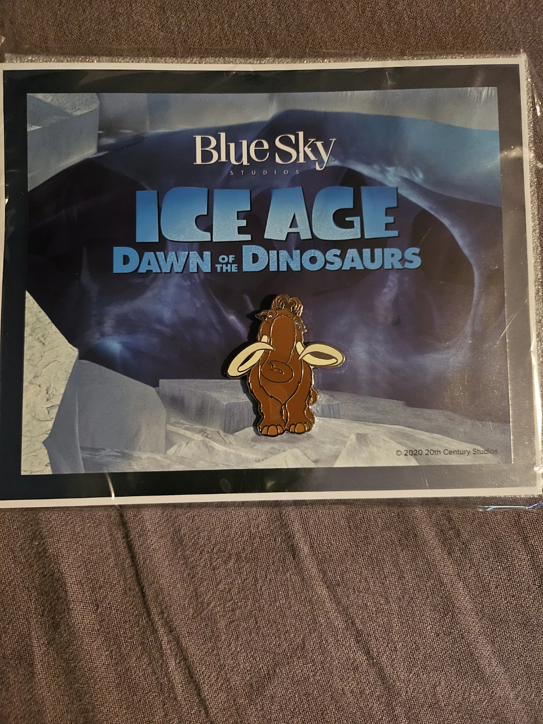 Ice Age Manny Mammoth Enamel Pin