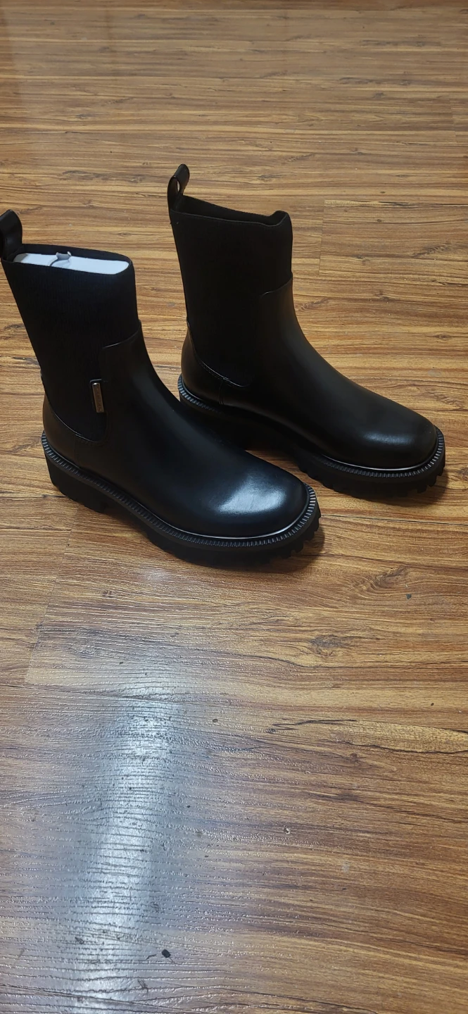 Charles & Keith Black Boots