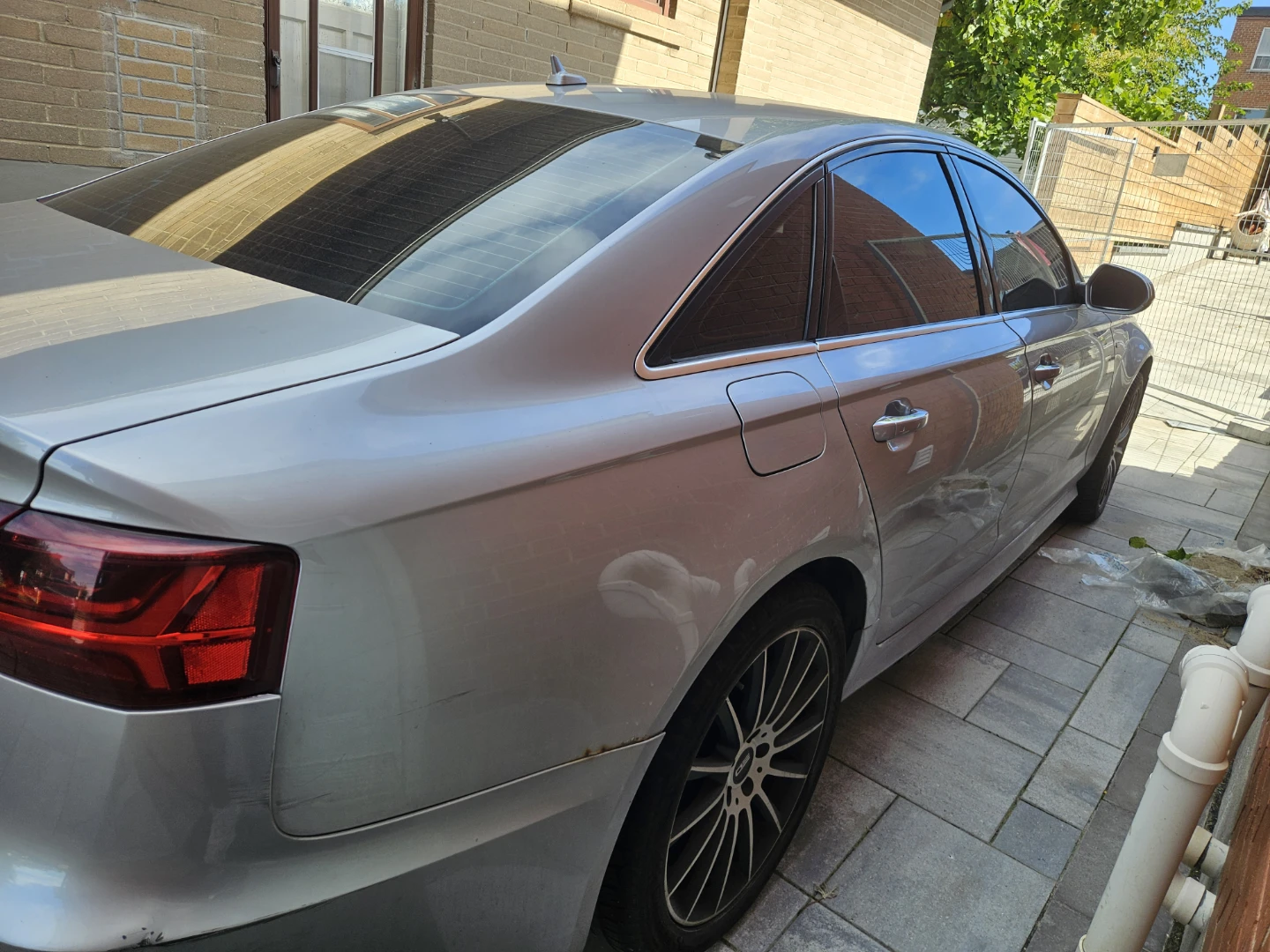 Silver Audi A6 Sedan - photo 3