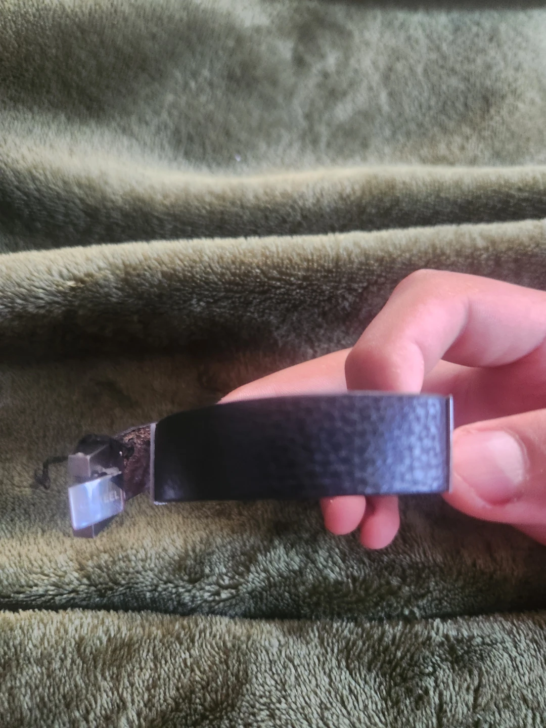 Diesel Leather and Stainless Steel Bracelet - photo 2