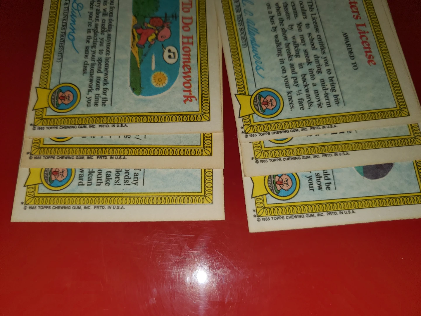 ($10 each) Vintage 1985 Garbage Pail Kids Trading Cards - photo 5