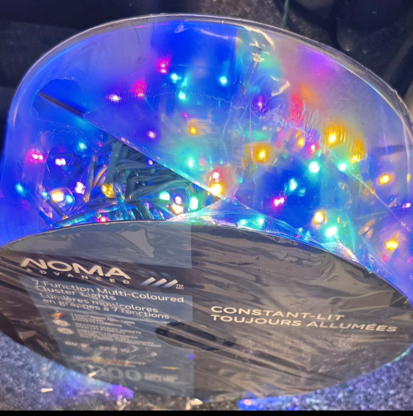 NOMA Advanced 7-Function Multi-Coloured Cluster Lights