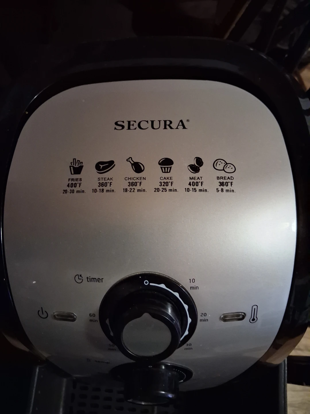 Secura Air Fryer - photo 2