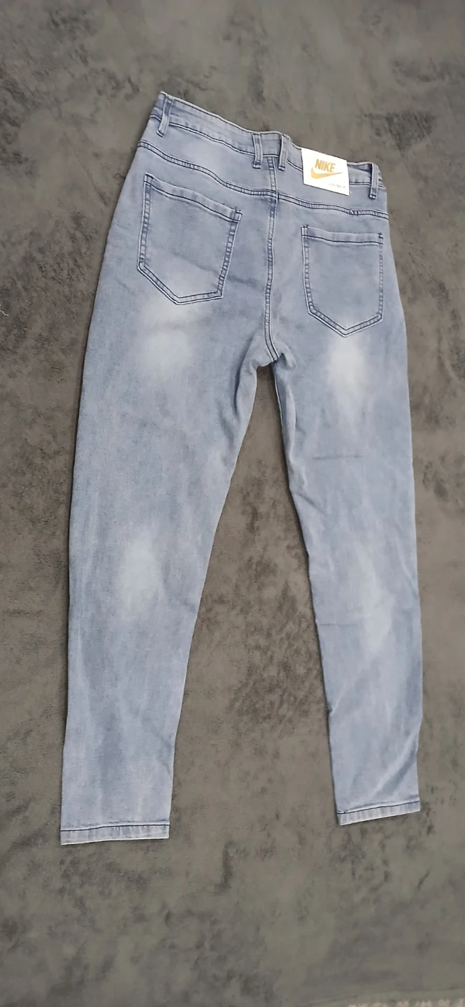 Nike Light Wash Denim Jeans - photo 4