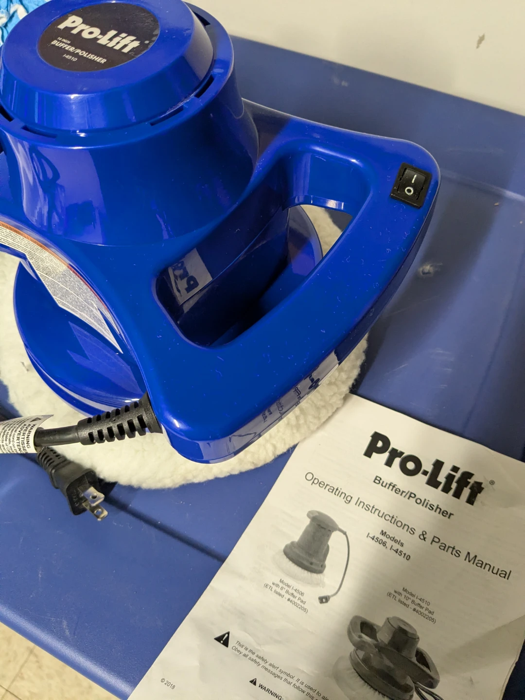 Pro-Lift Orbital Car Buffer & Polisher Machine - photo 5