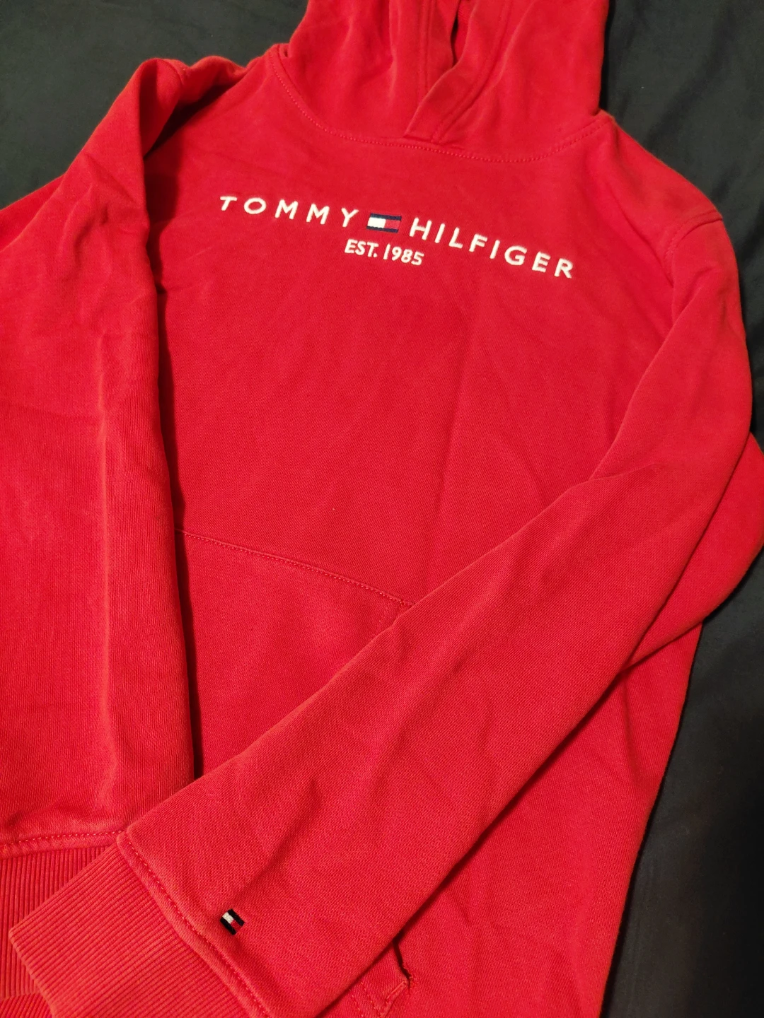 Tommy Hilfiger Red Hoodie