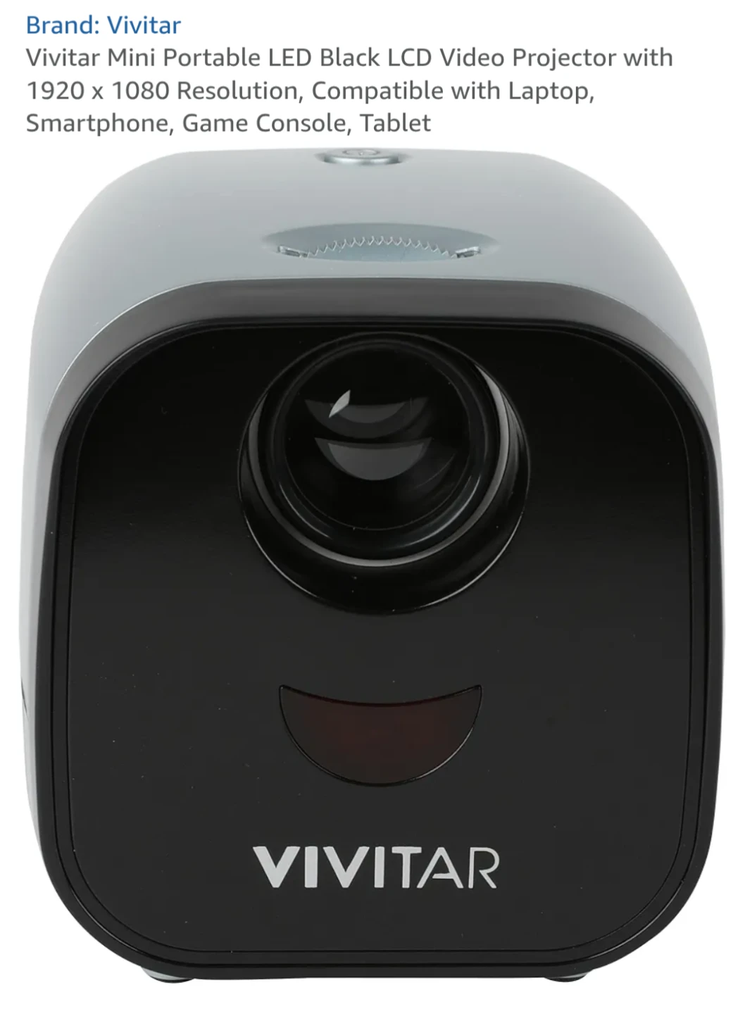 Vivitar Compact Gaming Projector with Remote 🏈 - photo 2