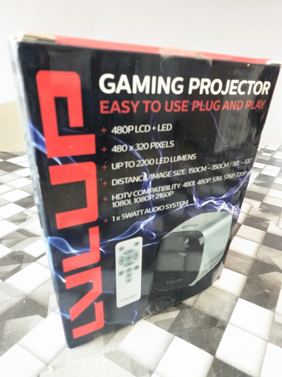 Vivitar Compact Gaming Projector with Remote 🏈 - photo 3