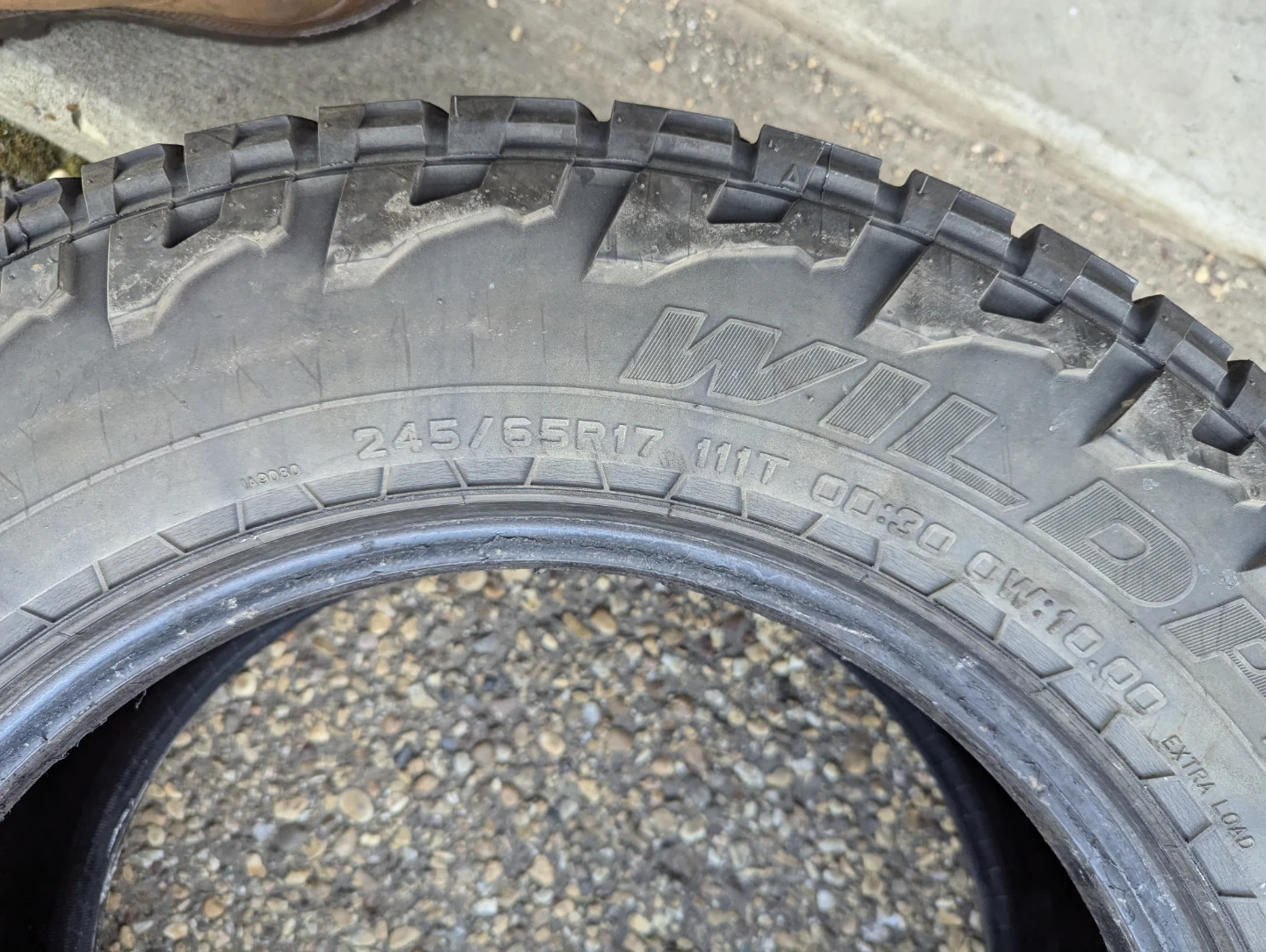 245/65R17 Falken Wildpeak A/T3W Tires - photo 5