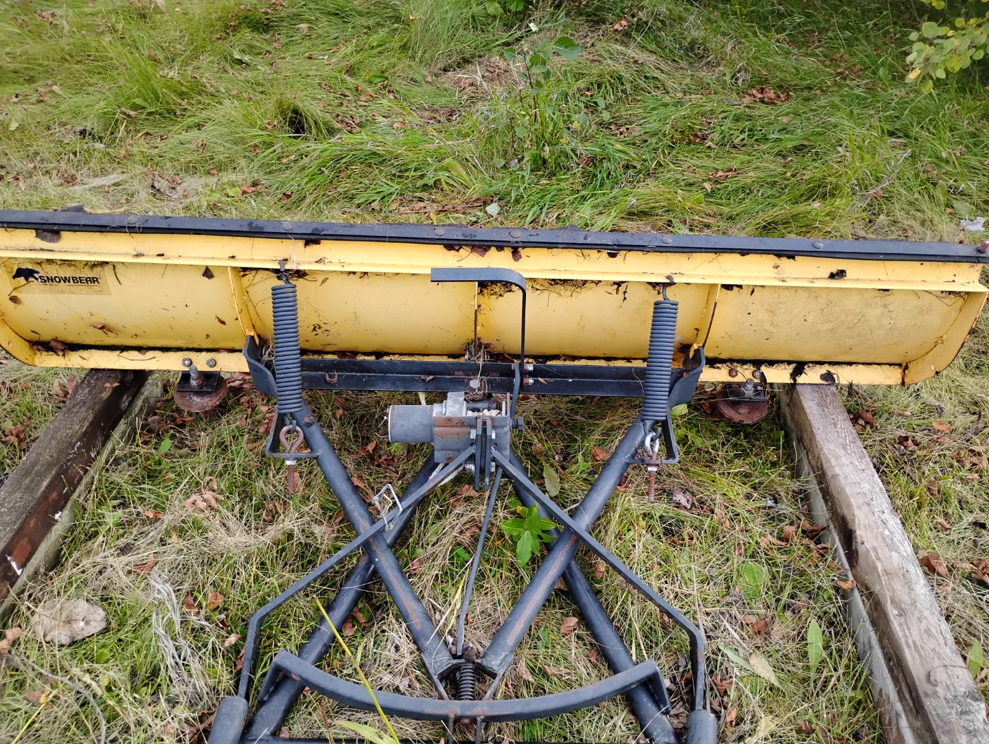 Yellow Snow Plow Blade Attachment - photo 3