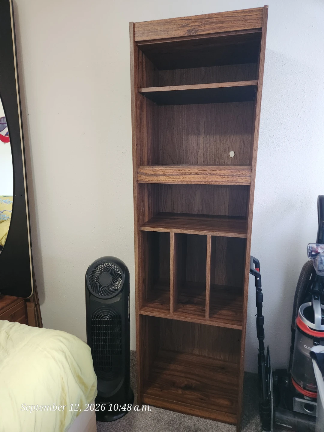 Tall Wooden Storage Shelf - photo 2