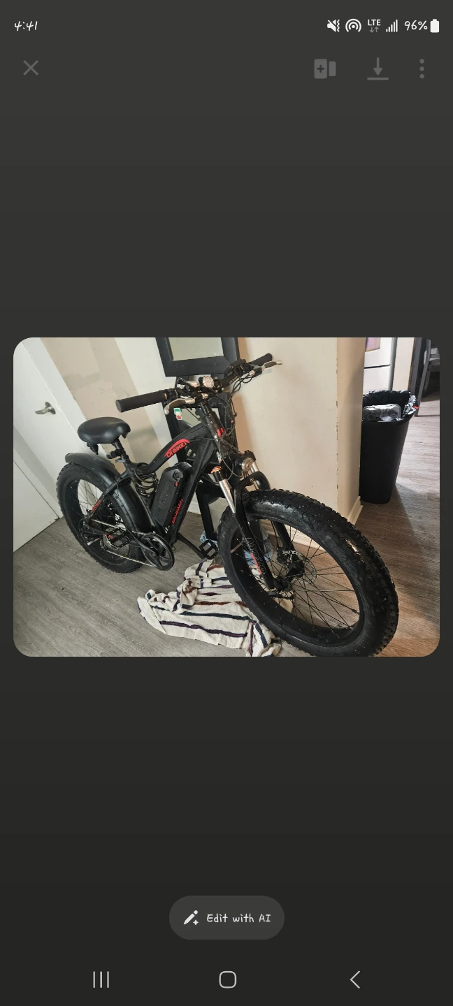 DYU E-Bike Fat Tire Electric Bicycle