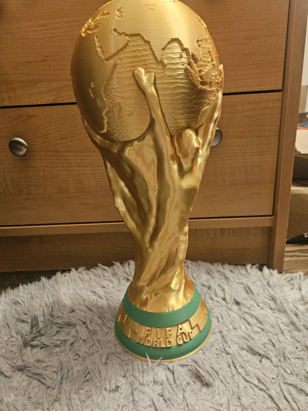 3D Printed FIFA World Cup Trophy Replica