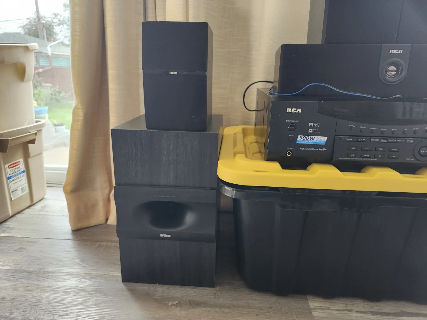 RCA RT2280 500W Home Theater AV Surround Receiver System - photo 2