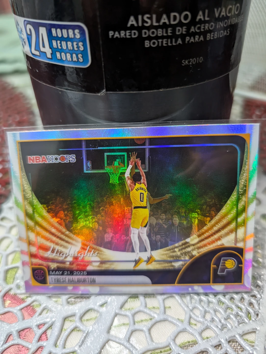 Lot of 6 Indiana Pacers Basketball Trading Cards