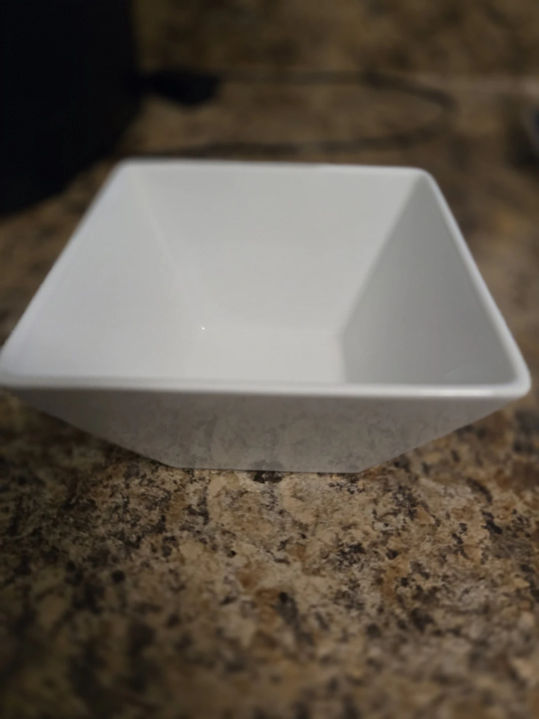 White square porcelain bowl 🏈