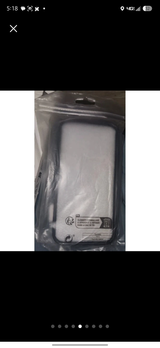 Brand New Tweed Fabric iPhone 14 Pro Case - Black & White - photo 5
