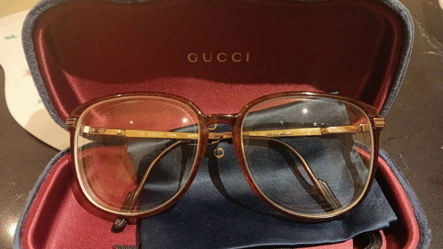 Vintage GUCCI Large Eyeglass Frames