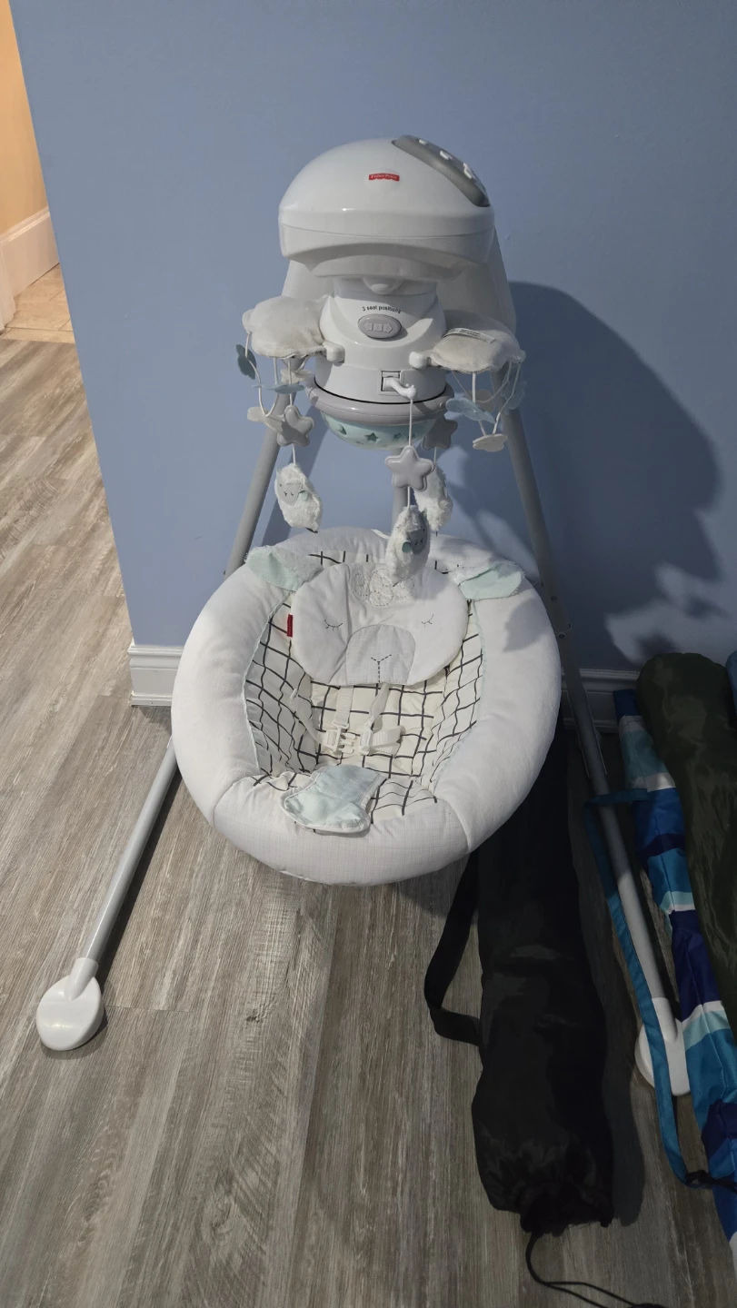 Fisher-Price Baby Swing with Lights and Music - photo 2
