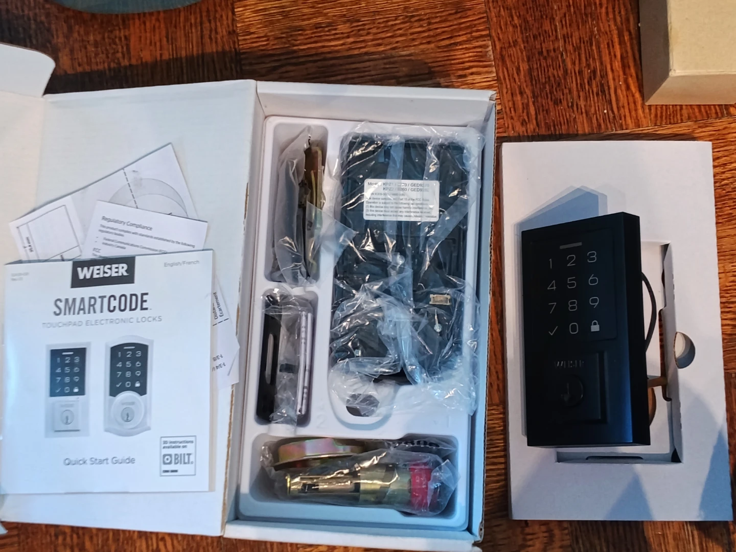 Weiser SmartCode Touchpad Electronic Lock