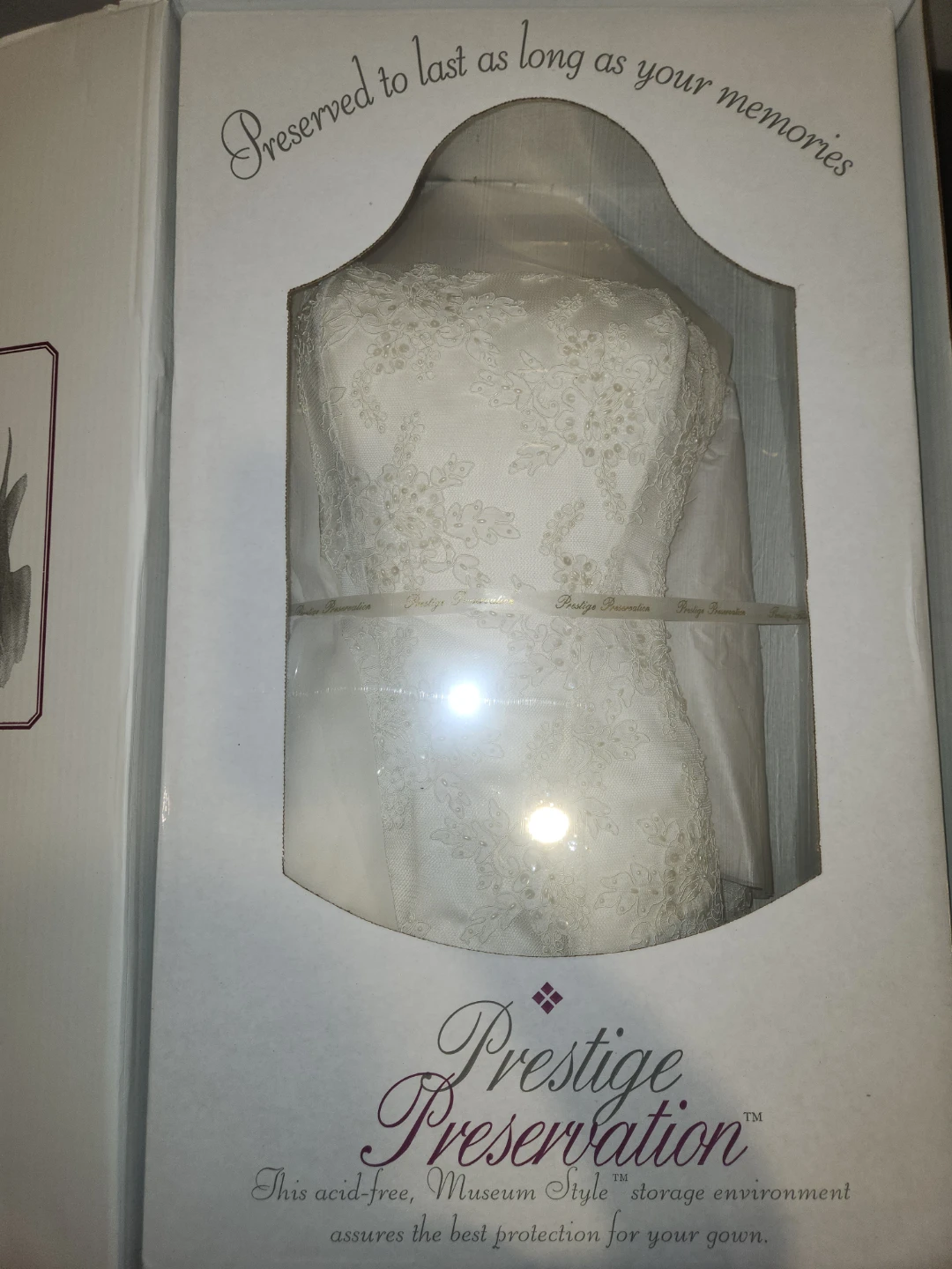Wedding Dress (Preserved by Prestige Preservation)