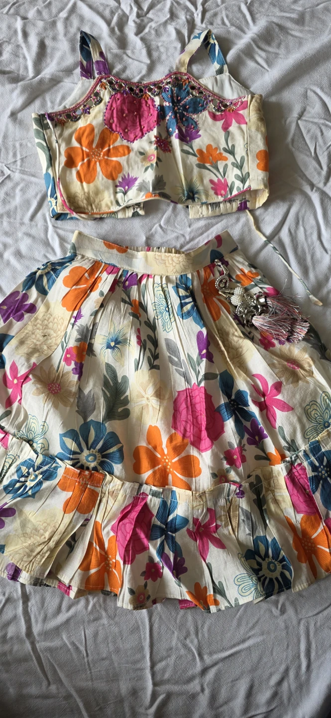 Floral Lehenga Choli Set