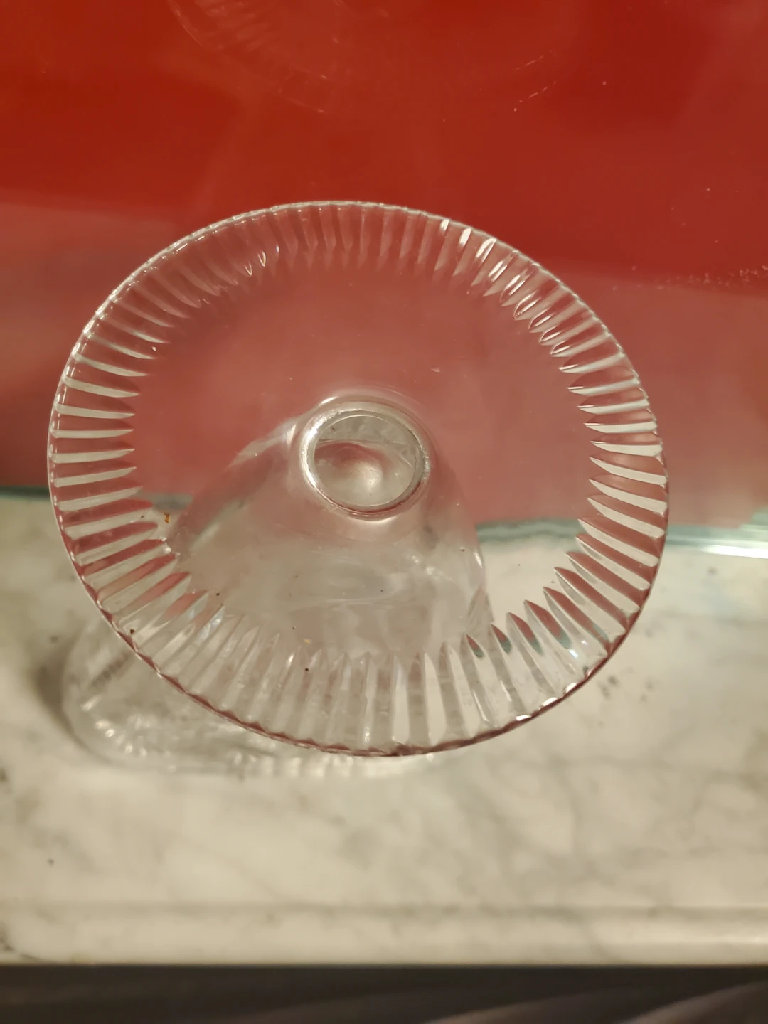 Vintage Cut Glass Crystal Vase🏈 - photo 5