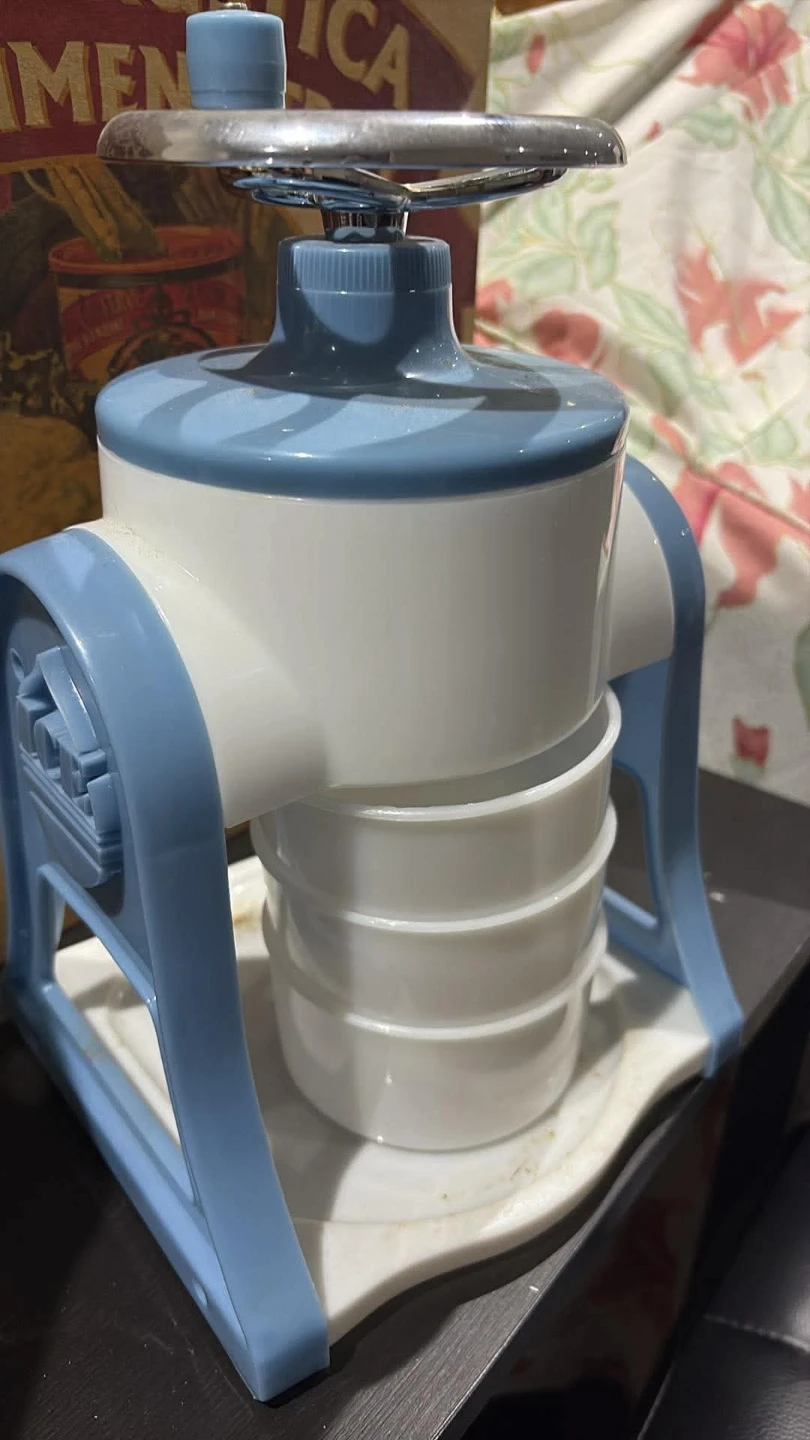 Vintage manual ice crusher