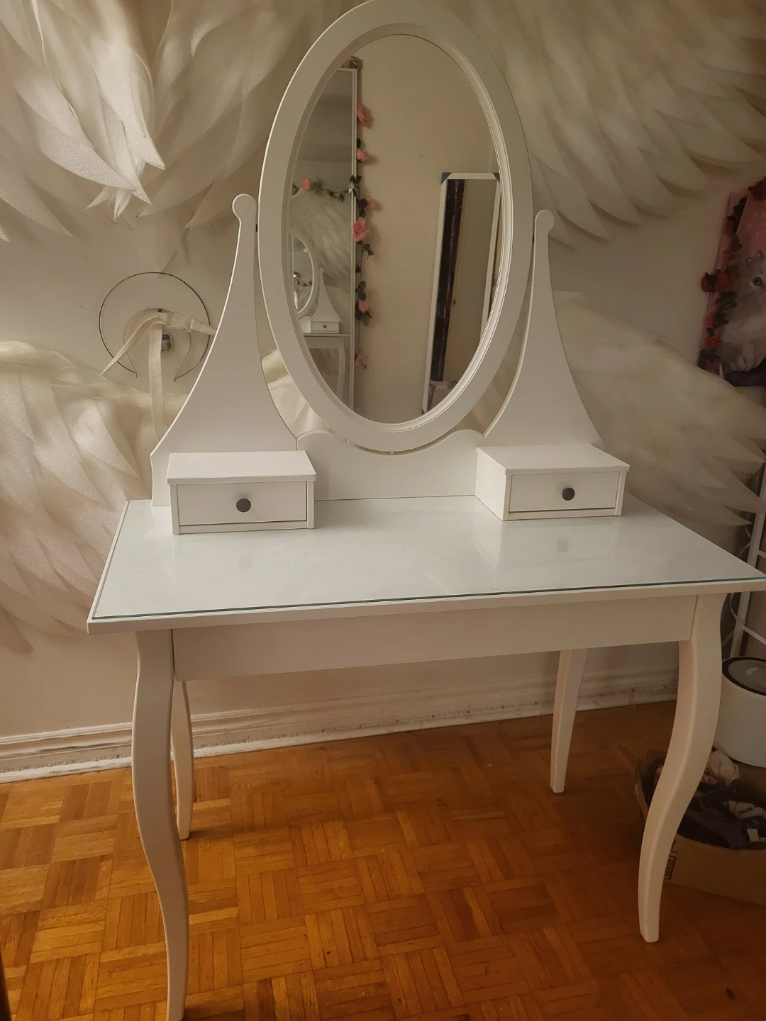 Dressing Table (Ikea) -White