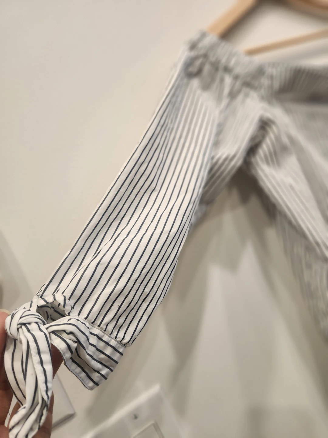 Banana Republic Striped Off-Shoulder Top - photo 3
