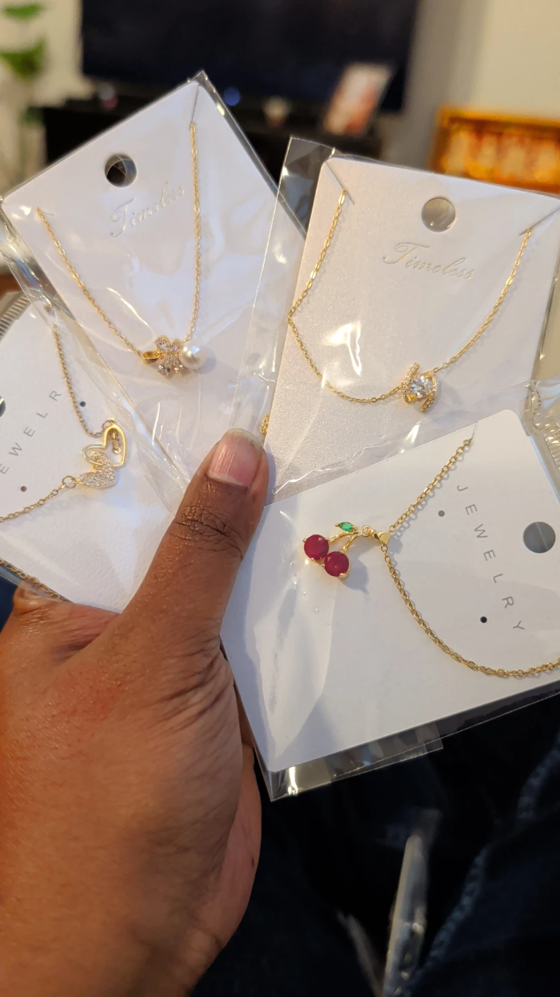 Timeless Jewelry Necklaces - Gold Tone Pendants