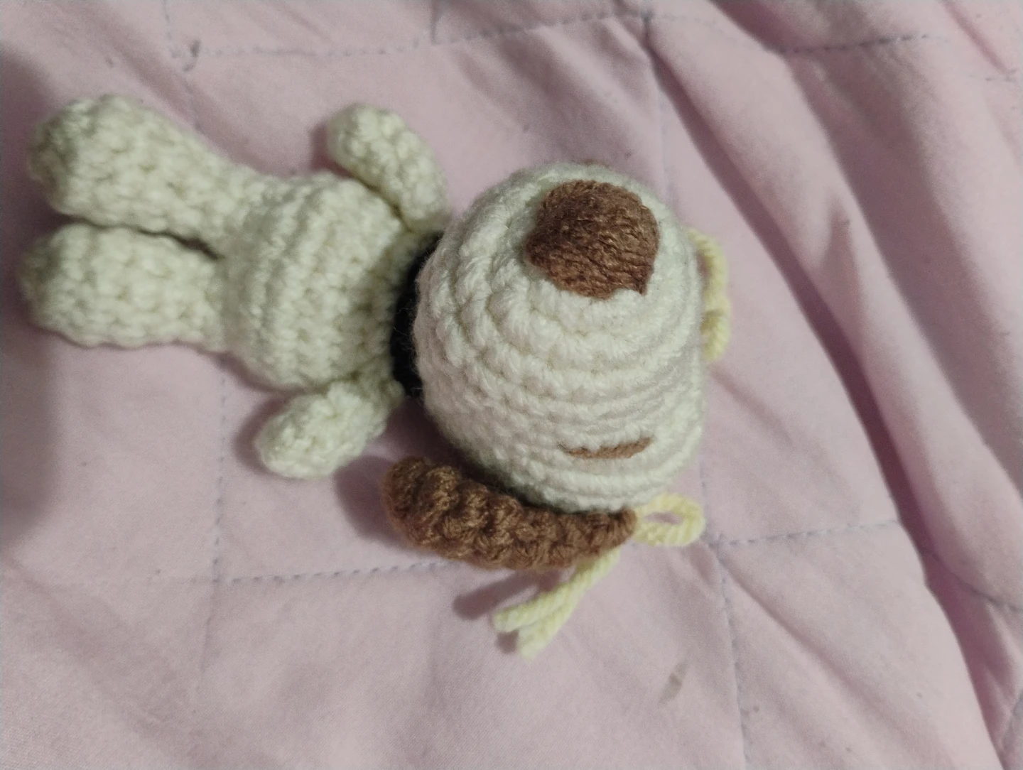 Crocheted Snoopy Stuffed Toy