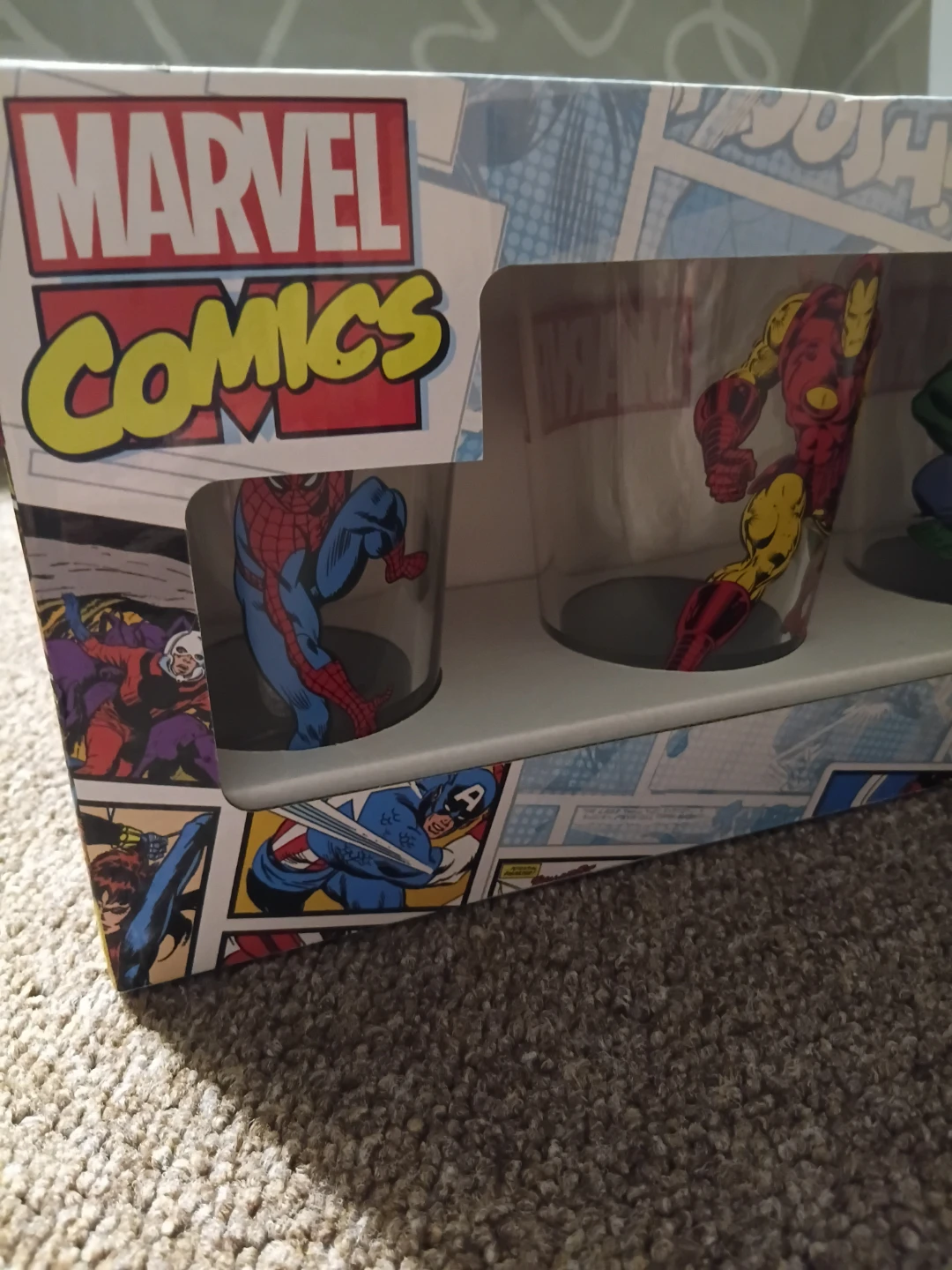 Marvel Comics 4-Pack Pint Glasses - photo 4
