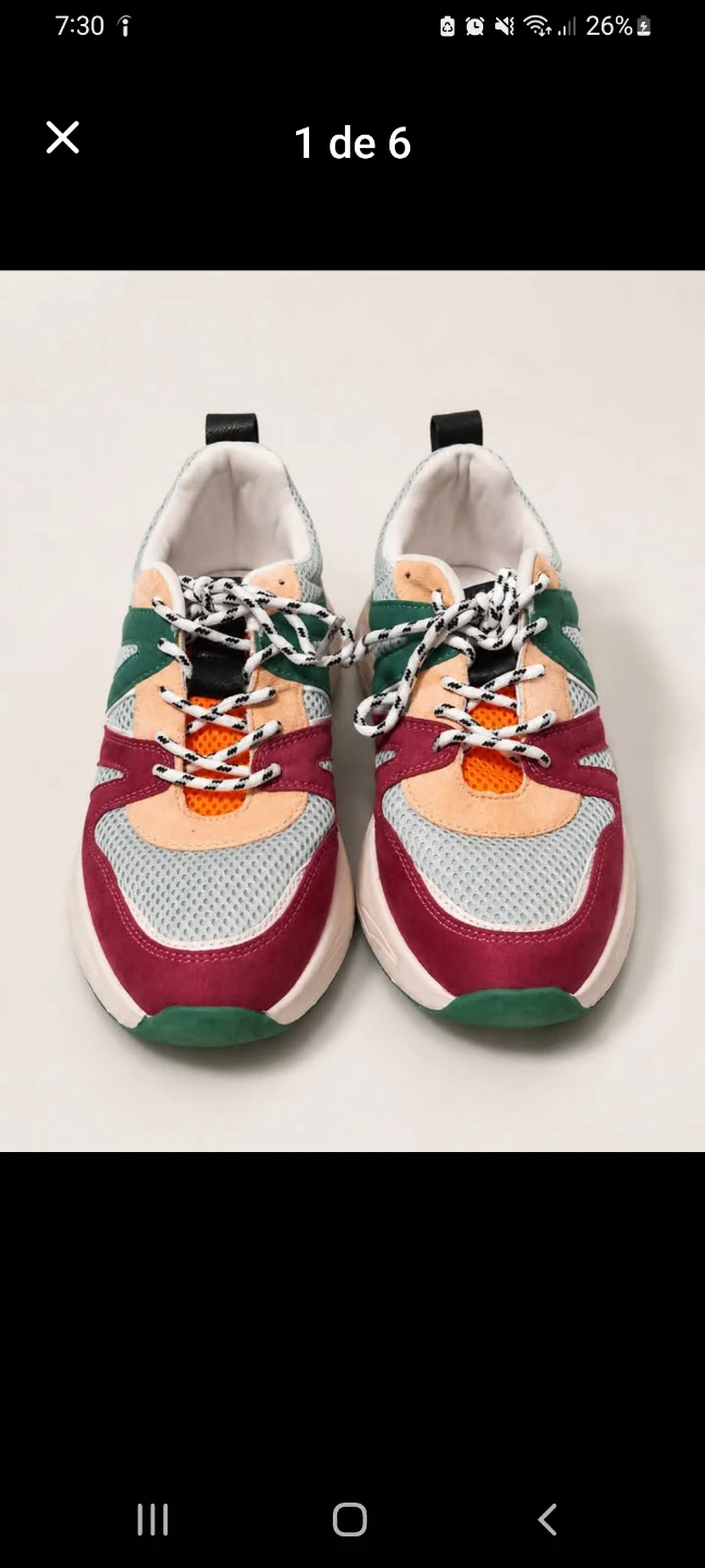 Posh by Poelman Multicoloured Sneakers Size 38