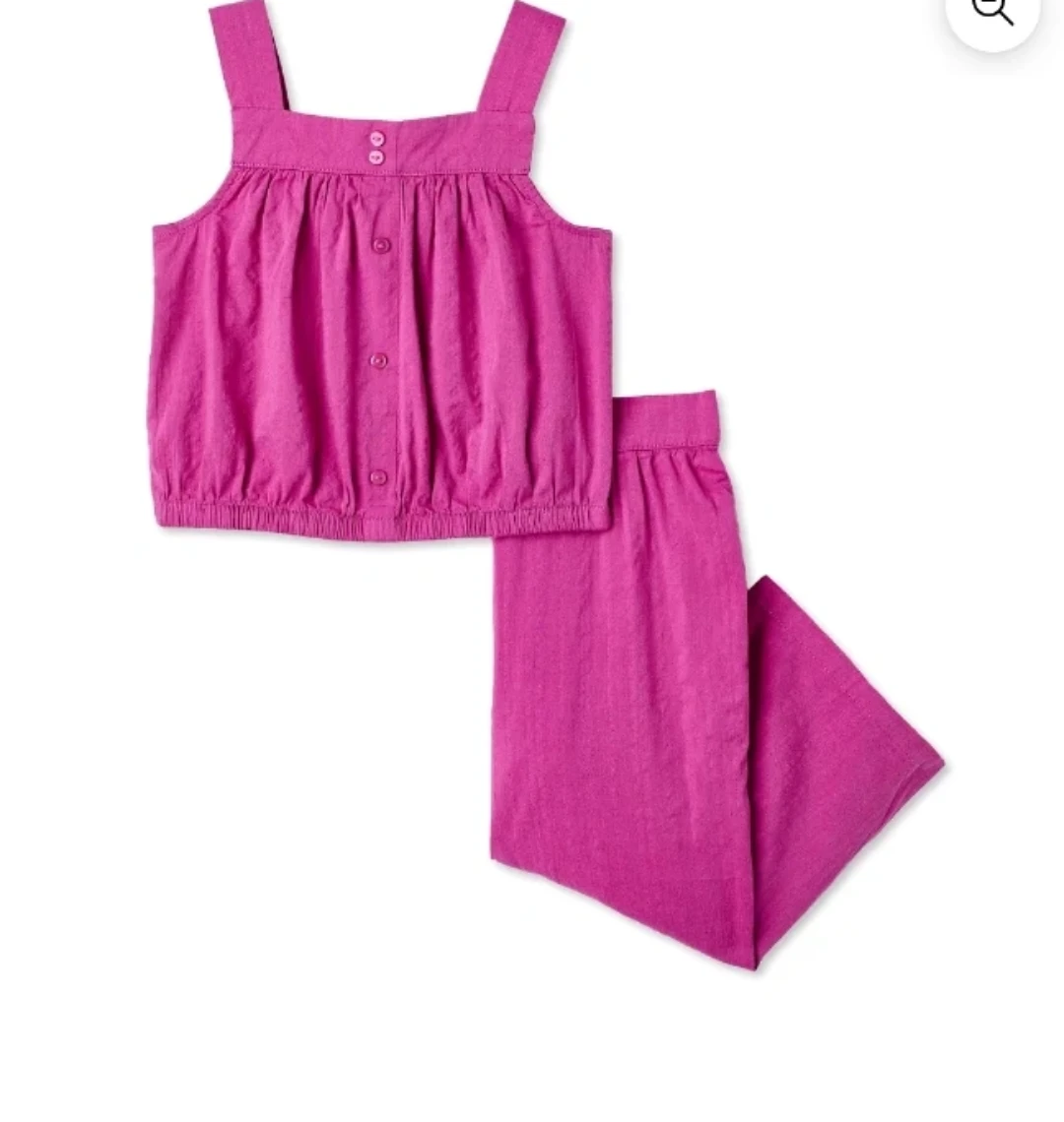 🏈 Pink Two-Piece Set