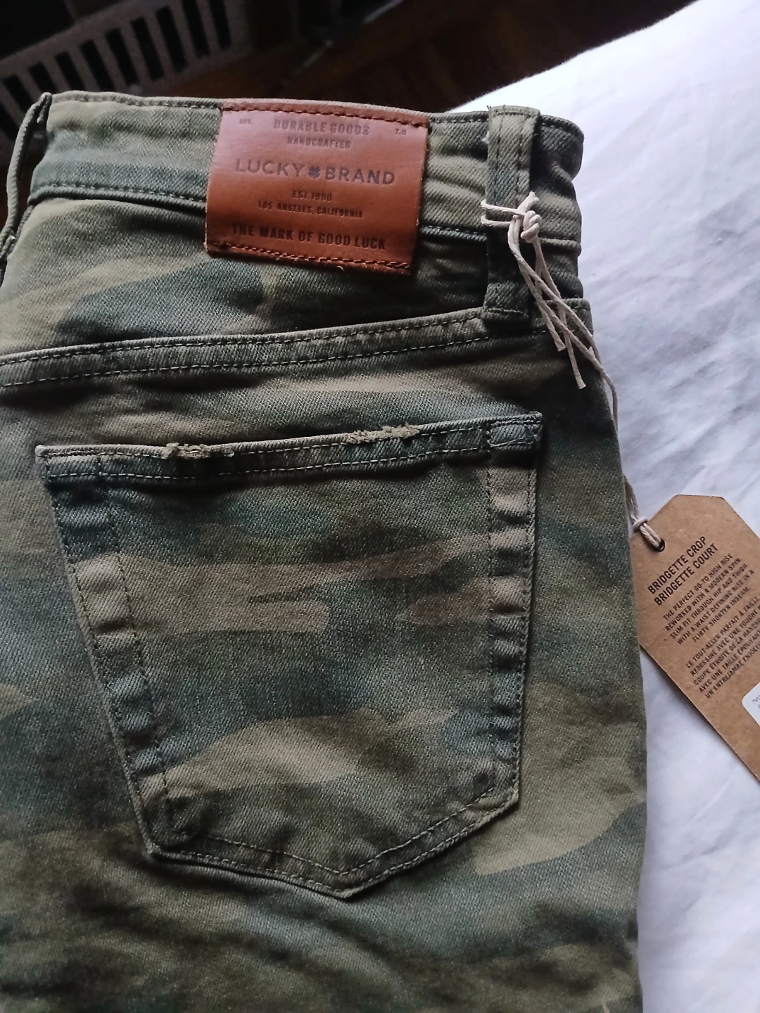 Lucky Brand Bridgette Crop Camo Jeans - photo 2