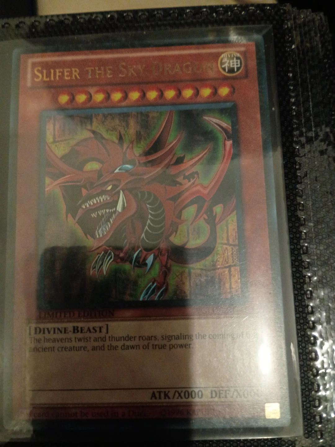 Yu-Gi-Oh! Slifer the Sky Dragon Card🏈