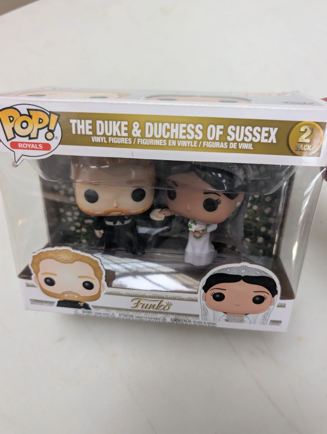 Funko Pop The Duke & Duchess of Sussex 2 Pack